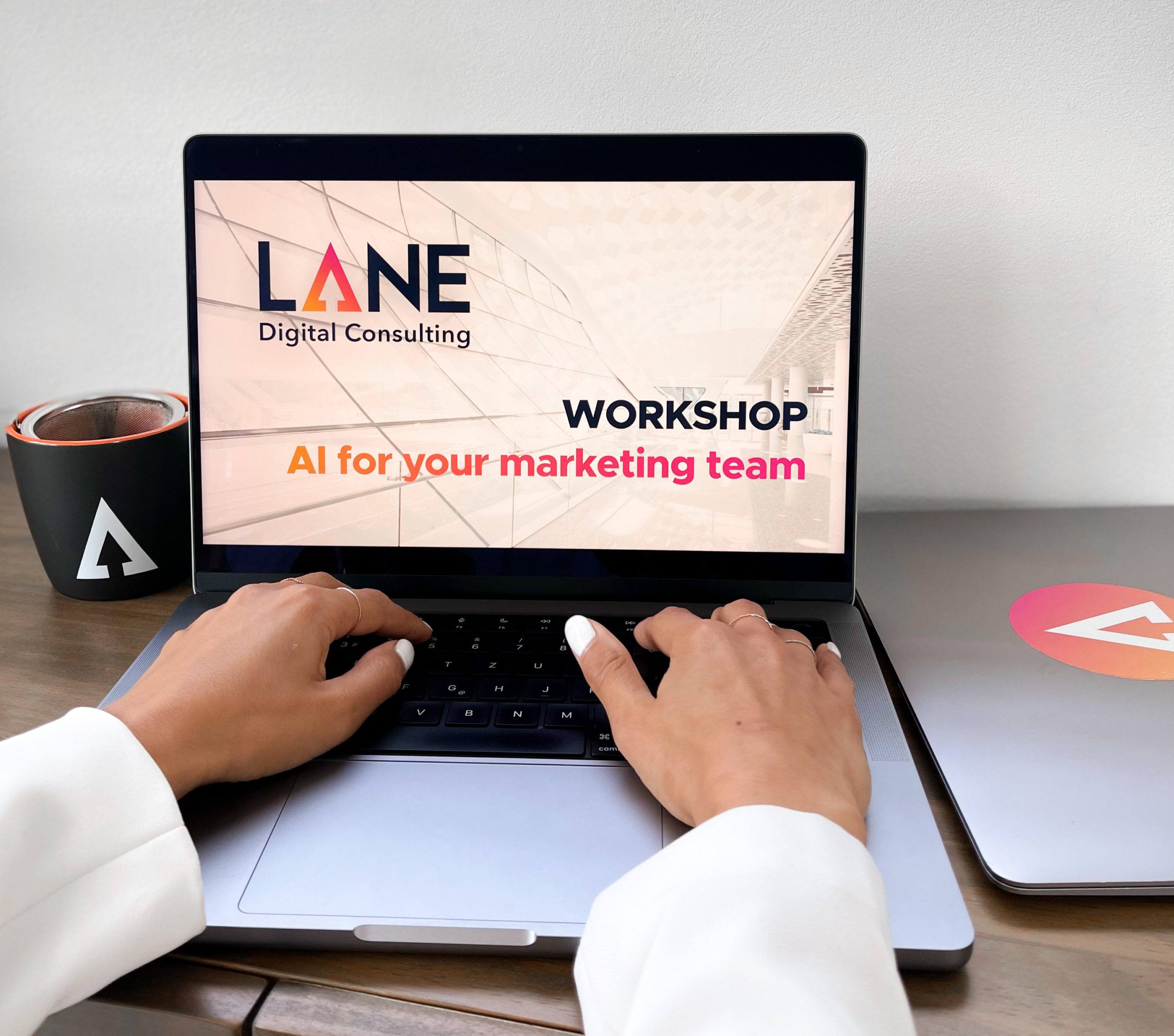 Diapositive du Woskhop Marketing AI de LANE Digital