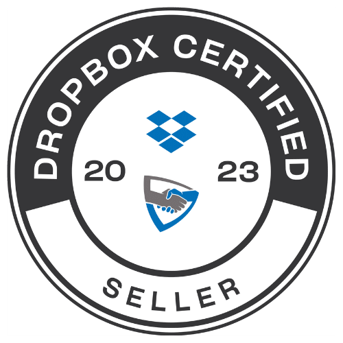 Dropbox Certified Seller badge