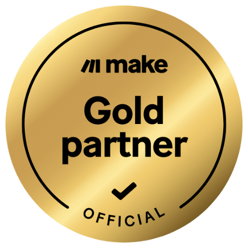 Make Badge Official Gold Partner